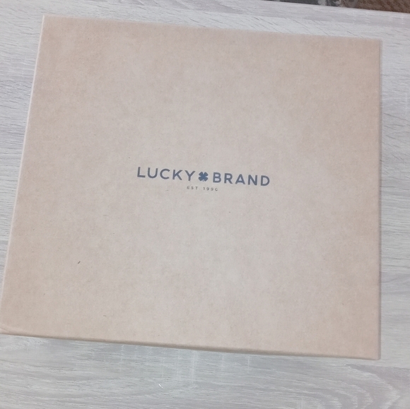 New Lucky Brand Mimya Wedge Sandals Size 10 - Picture 5 of 7